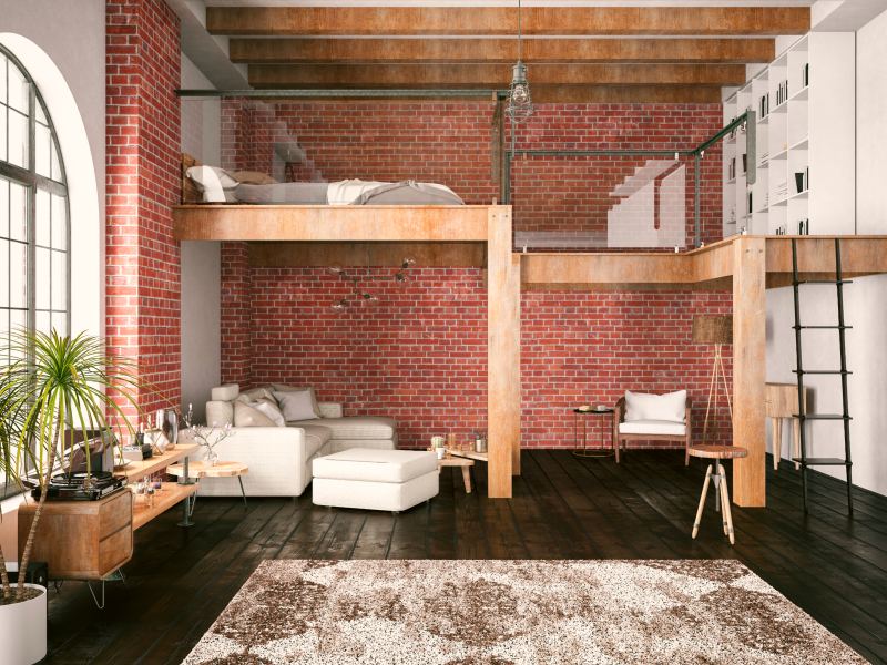 Mezzanine de style loft