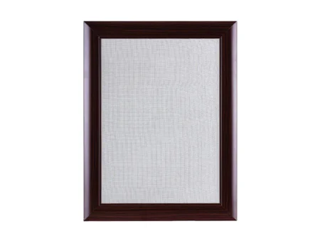 moustiquaire fenêtre acajou