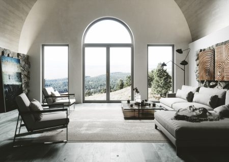 PRISMATIC avec imposte fixe cintré