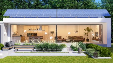 villa-moderne-avec-icônes-intelligentes-vitrage-de-protection solaire