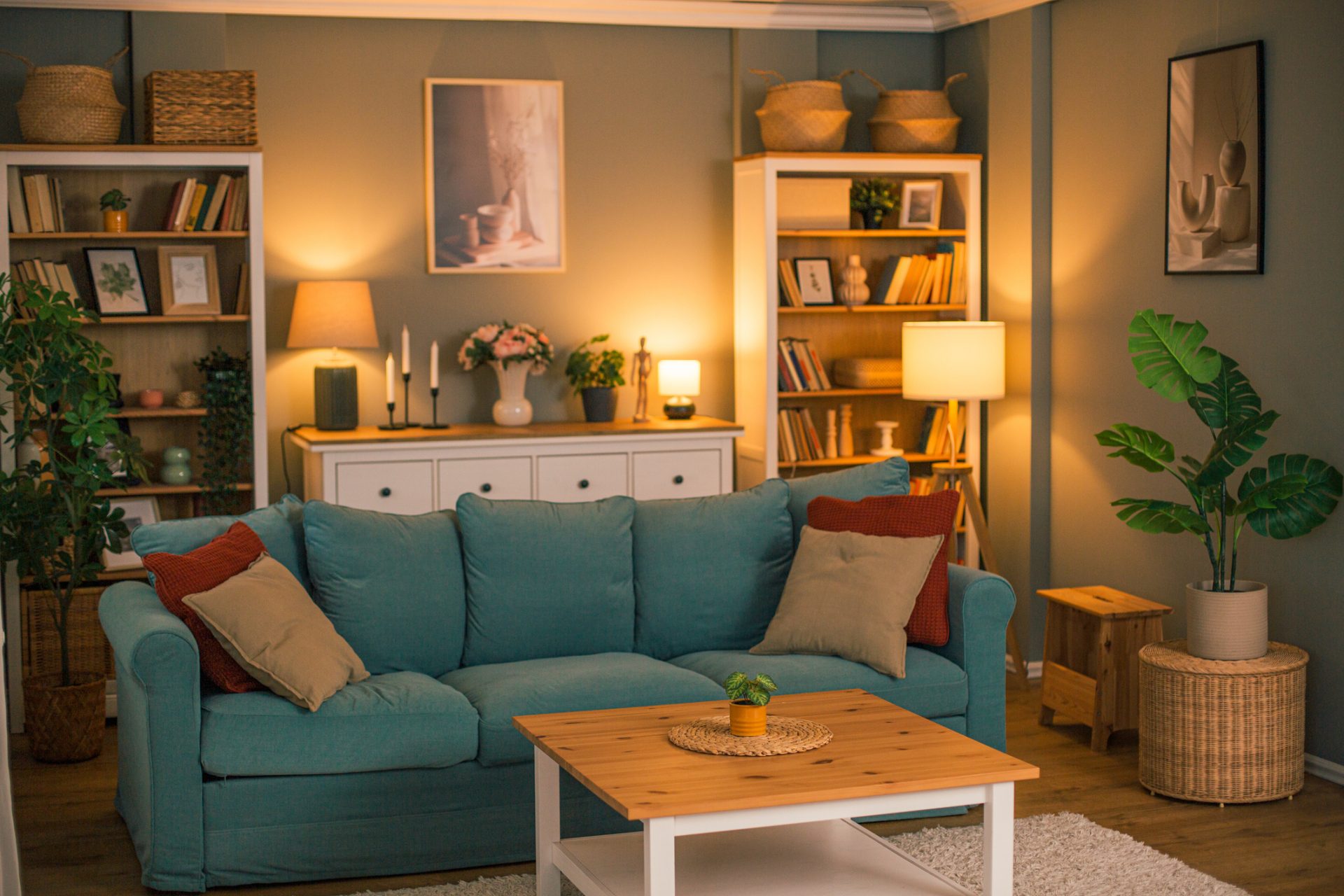 intérieur-de-salon-confortable-avec-canapé